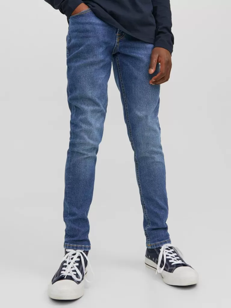 JACK & JONES Bestsellery | Jeansy^JJILIAM JJORIGINAL MF 070 NOOS JNR Jeansy o kroju skinny Junior Niebieski