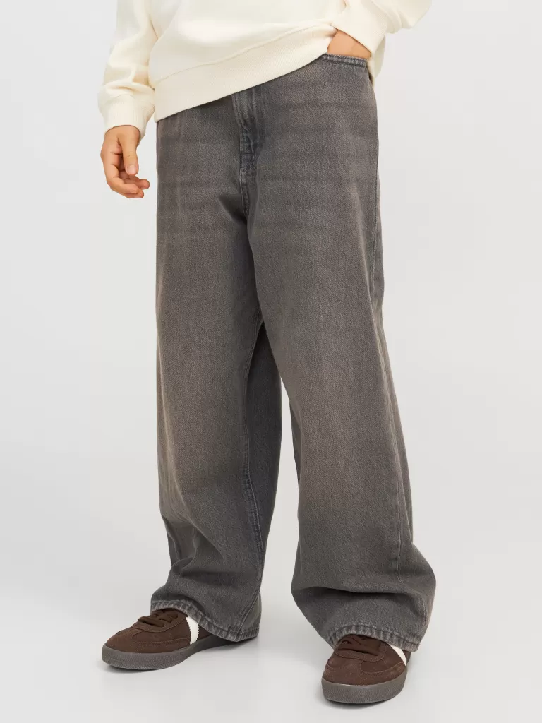 JACK & JONES Bestsellery | Jeansy^JJIRON JJORIGINAL MF 326 LN JNR Jeansy o kroju baggy Junior Czarny
