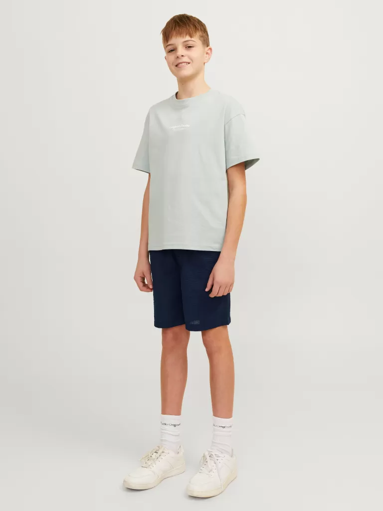 JACK & JONES Krótkie Spodenki | Wyprzedaż^Jogger Fit Krótkie spodenki o kroju regular fit Junior Niebieski