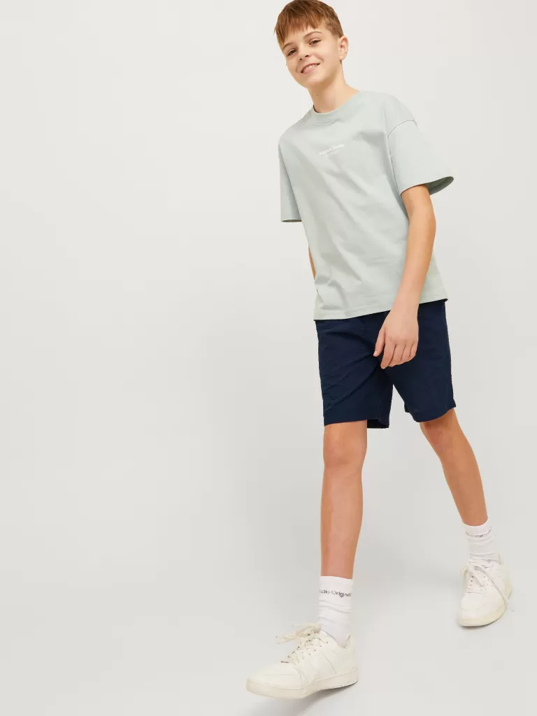 JACK & JONES Krótkie Spodenki | Wyprzedaż^Jogger Fit Krótkie spodenki o kroju regular fit Junior Niebieski