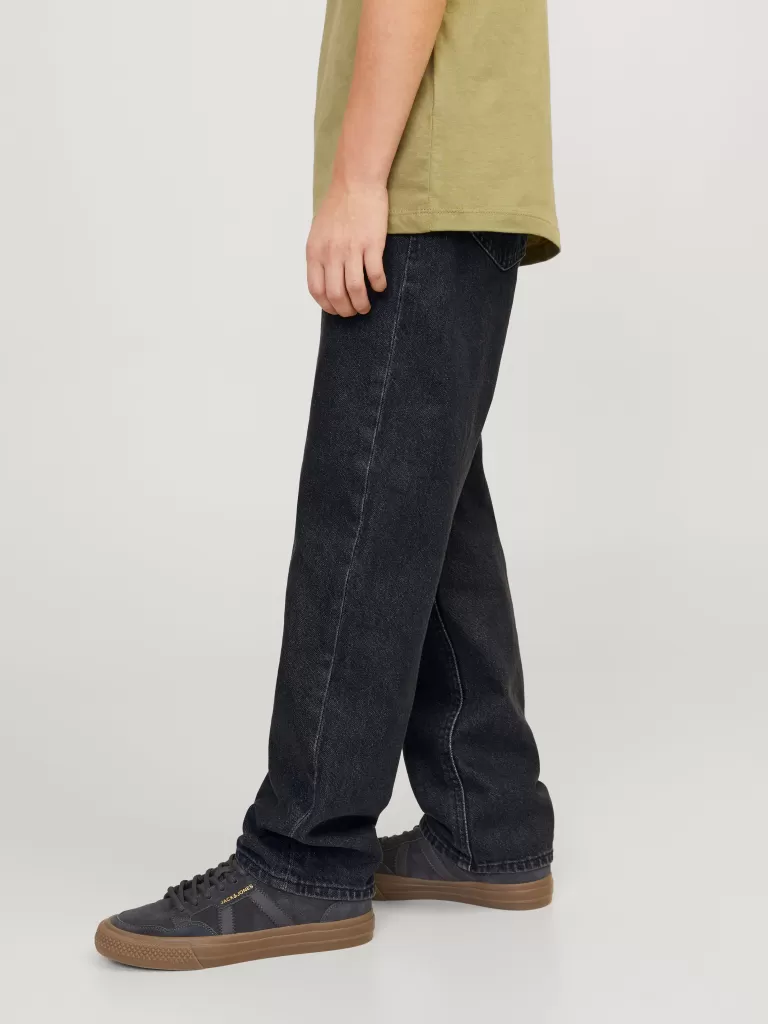 JACK & JONES Jeansy | Wyprzedaż^JWCHRIS JJIORIGINAL SQ 953 JNR Jeansy o swobodnym kroju Junior Czarny