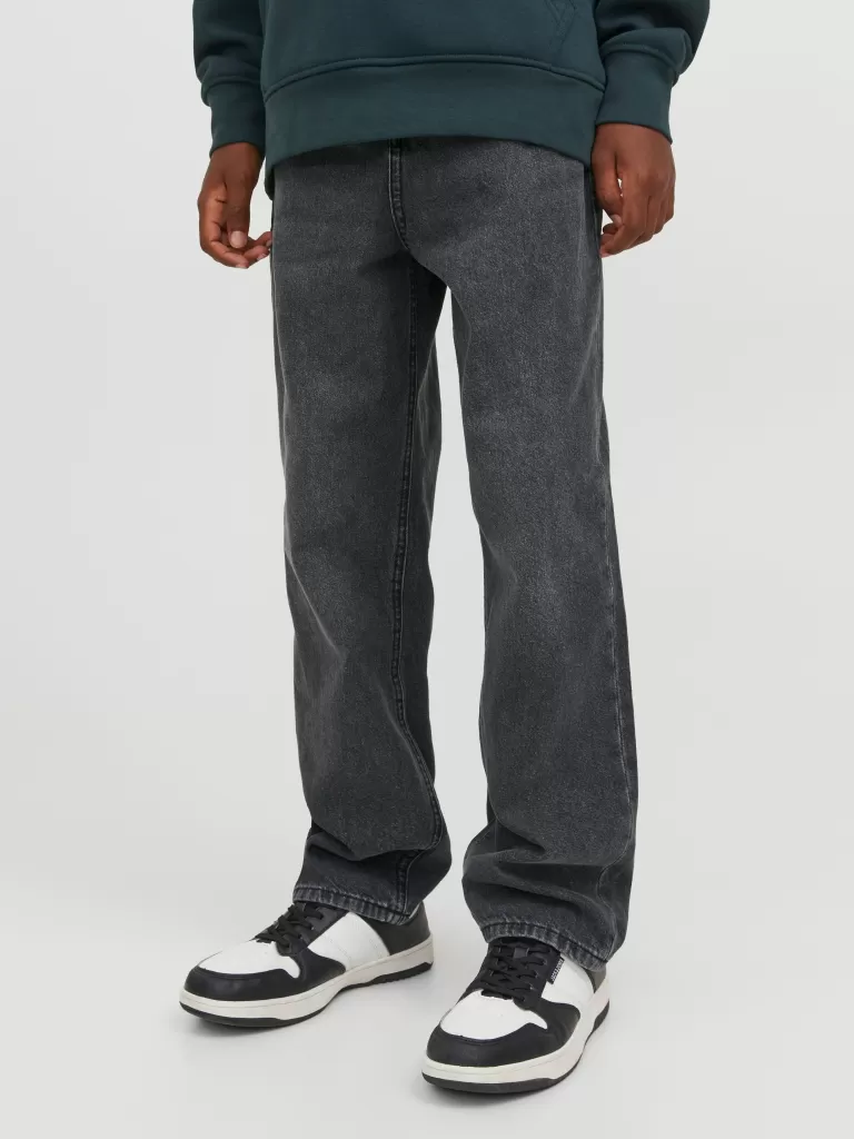 JACK & JONES Jeansy | Wyprzedaż^JWHCHRIS JJORIGINAL MF 845 JNR Jeansy o swobodnym kroju Junior Czarny