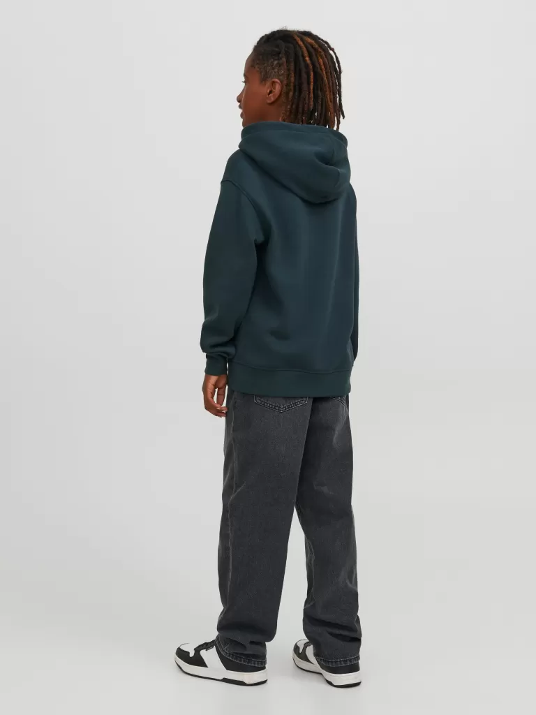 JACK & JONES Jeansy | Wyprzedaż^JWHCHRIS JJORIGINAL MF 845 JNR Jeansy o swobodnym kroju Junior Czarny