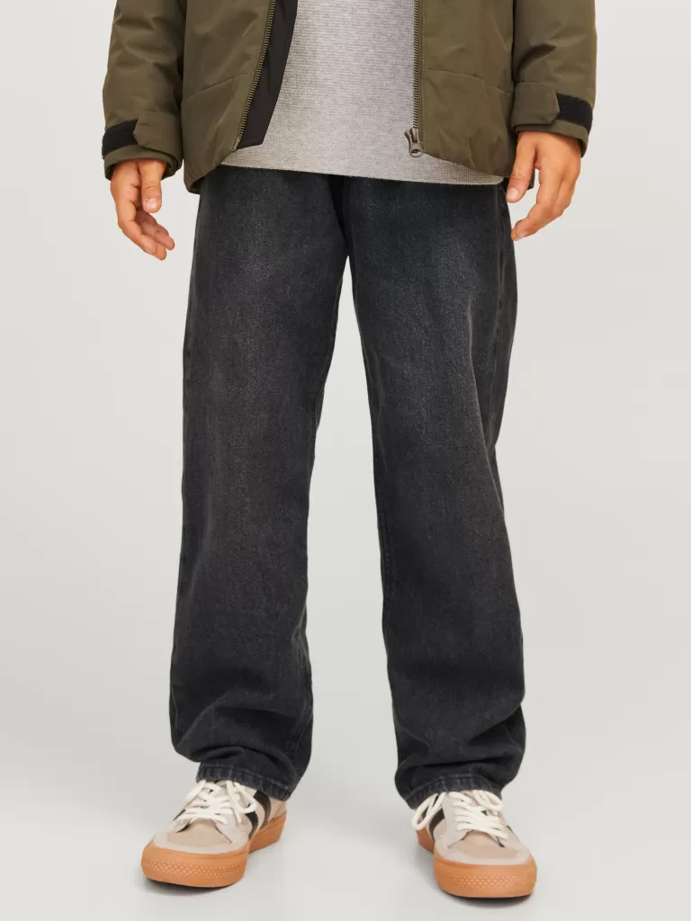 JACK & JONES Bestsellery | Jeansy^JWHCHRIS JJORIGINAL SQ 165 JNR Jeansy o swobodnym kroju Junior Czarny