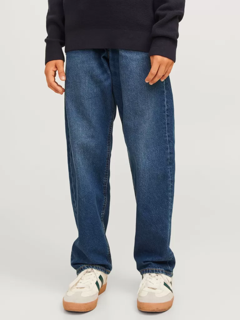 JACK & JONES Bestsellery | Jeansy^JWHCHRIS JJORIGINAL SQ 959 JNR Jeansy o swobodnym kroju Junior Niebieski