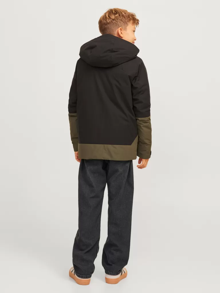 JACK & JONES Bestsellery | Jeansy^JWHCHRIS JJORIGINAL SQ 165 JNR Jeansy o swobodnym kroju Junior Czarny