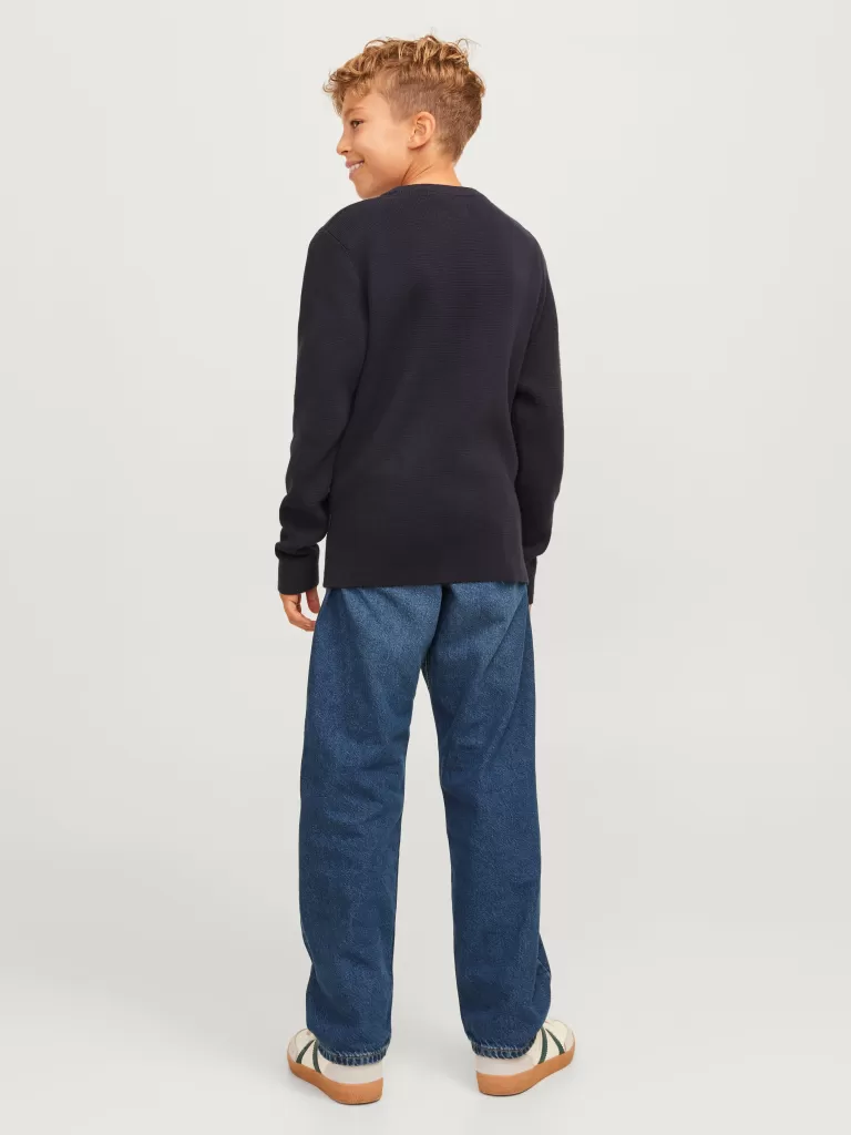 JACK & JONES Bestsellery | Jeansy^JWHCHRIS JJORIGINAL SQ 959 JNR Jeansy o swobodnym kroju Junior Niebieski