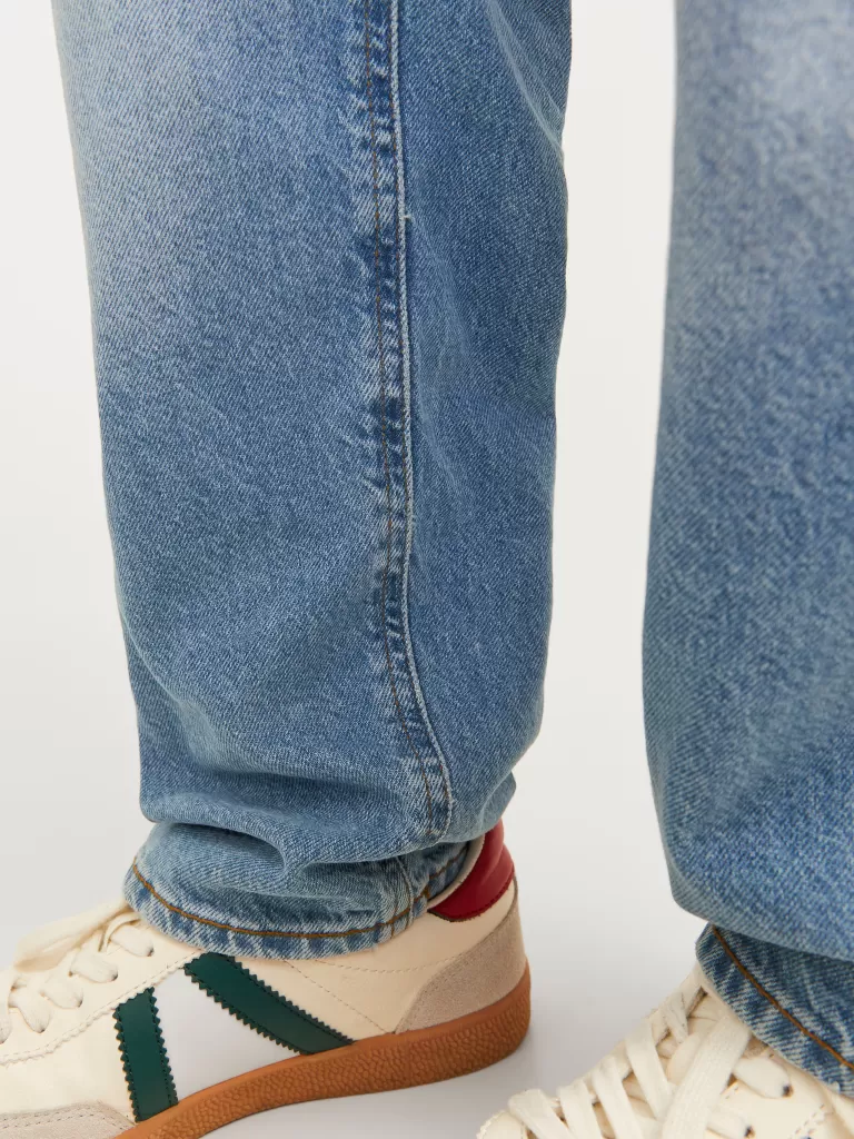 JACK & JONES Bestsellery | Jeansy^JWHCHRIS JJORIGINAL SQ 957 JNR Jeansy o swobodnym kroju Junior Niebieski