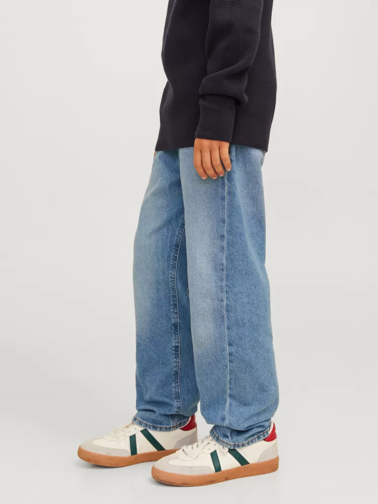 JACK & JONES Bestsellery | Jeansy^JWHCHRIS JJORIGINAL SQ 957 JNR Jeansy o swobodnym kroju Junior Niebieski