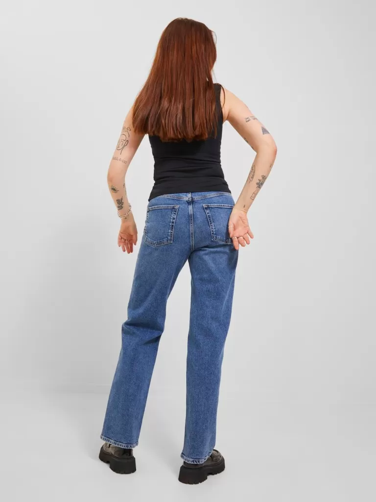 JACK & JONES Topy^JXELLIE Góra Czarny