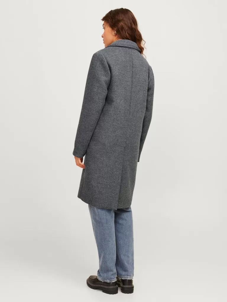 JACK & JONES Kurtki I Płaszcze^JXEMMA Płaszcz Szary