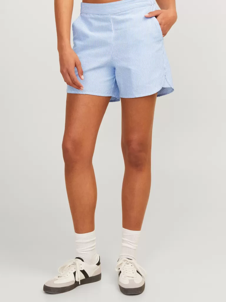 JACK & JONES Krótkie Spodenki^JXSIVA Szorty Niebieski