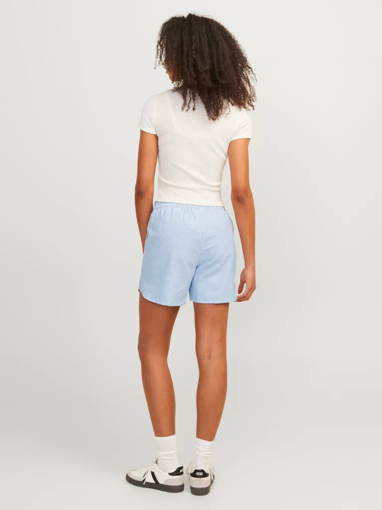 JACK & JONES Krótkie Spodenki^JXSIVA Szorty Niebieski