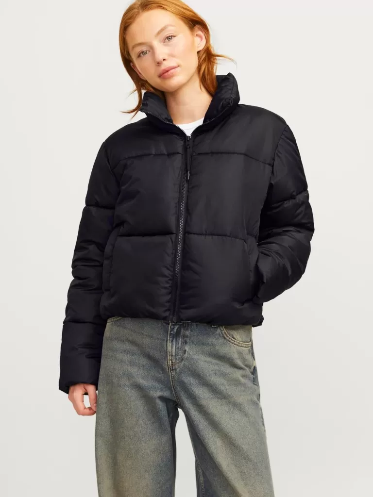 JACK & JONES Kurtki I Płaszcze^JXSOLVEJ Kurtka puchowa Czarny