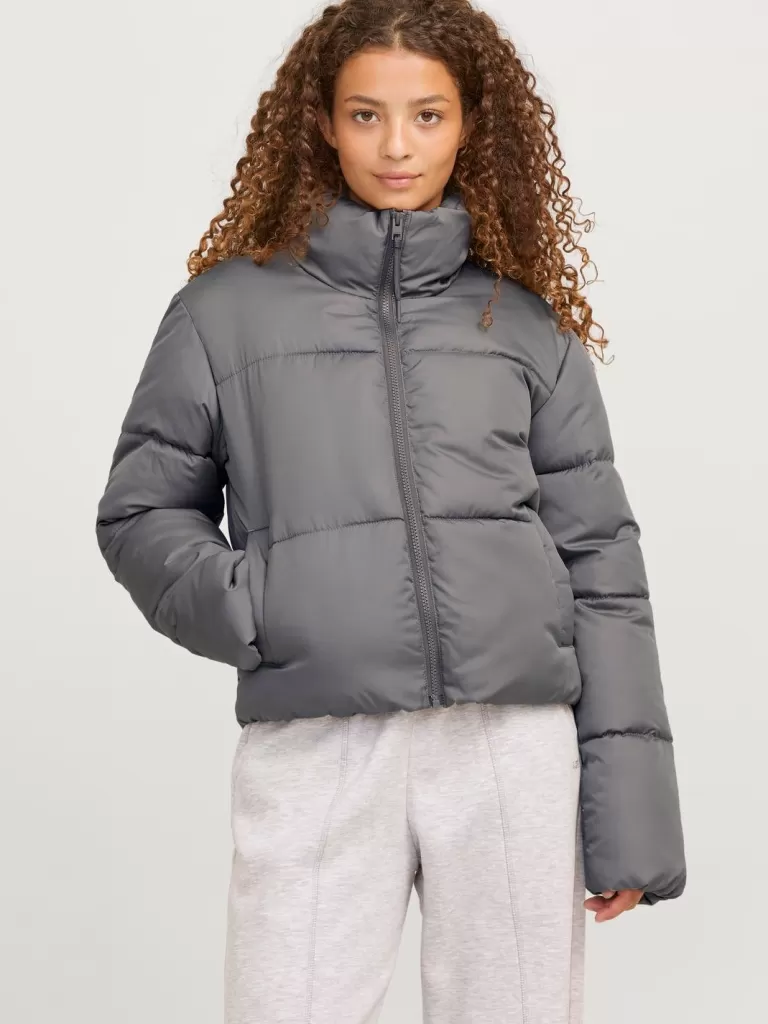 JACK & JONES Kurtki I Płaszcze^JXSOLVEJ Kurtka puchowa Szary
