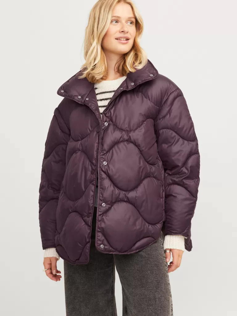 JACK & JONES Kurtki I Płaszcze^JXSTELLA Pikowana kurtka Fioletowy