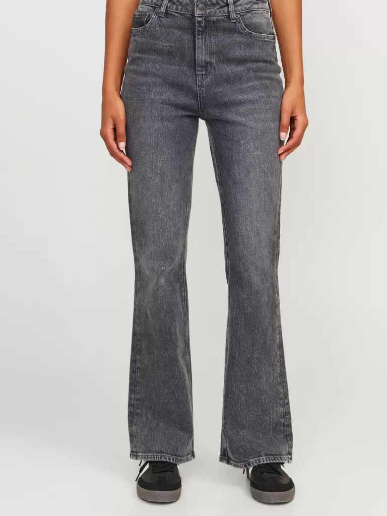 JACK & JONES Jeansy^JXTURIN BOOTCUT HW C7126 JEANS DNM NOOS Szary