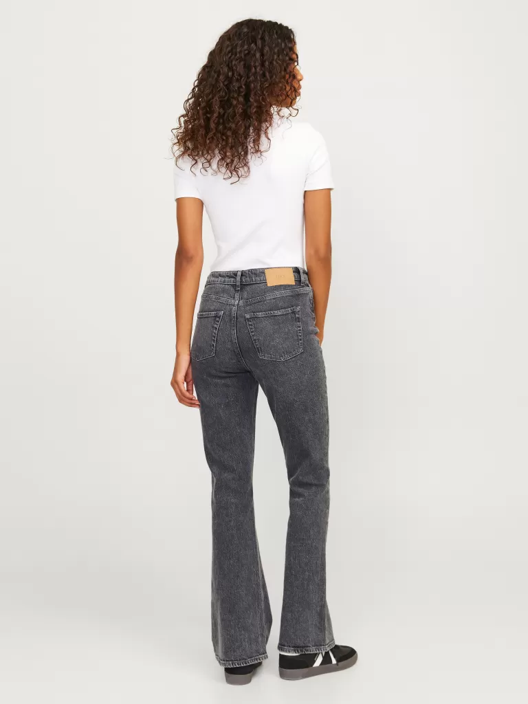 JACK & JONES Jeansy^JXTURIN BOOTCUT HW C7126 JEANS DNM NOOS Szary