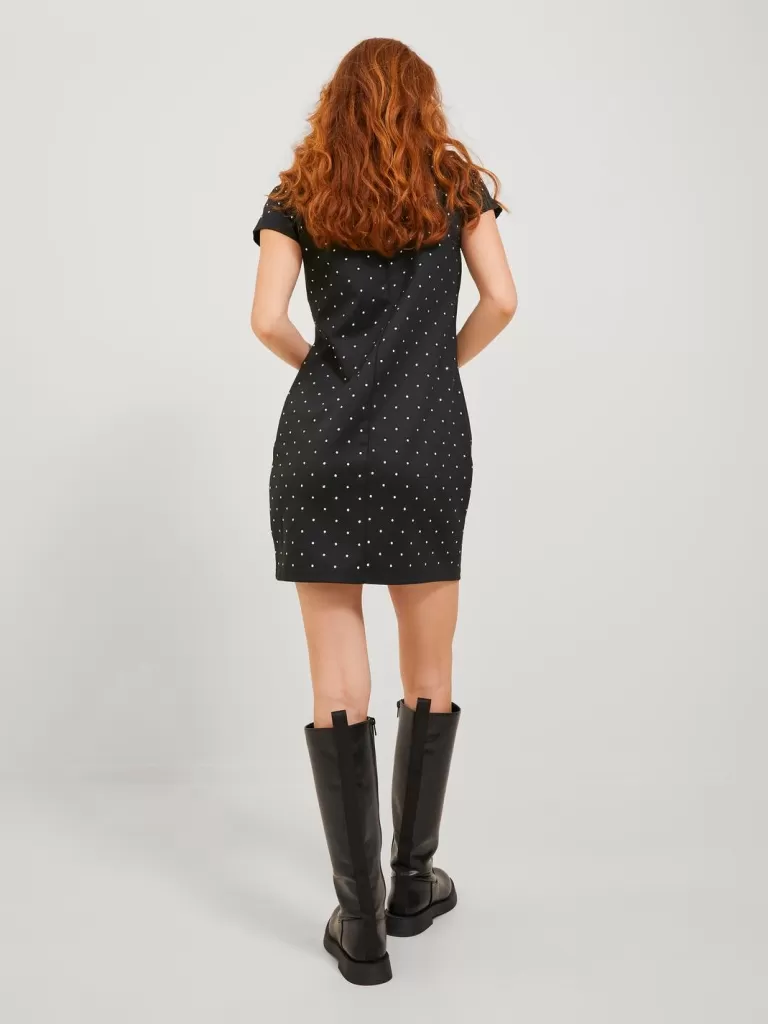 JACK & JONES Sukienki^JXVIDA Sukienka imprezowa Czarny