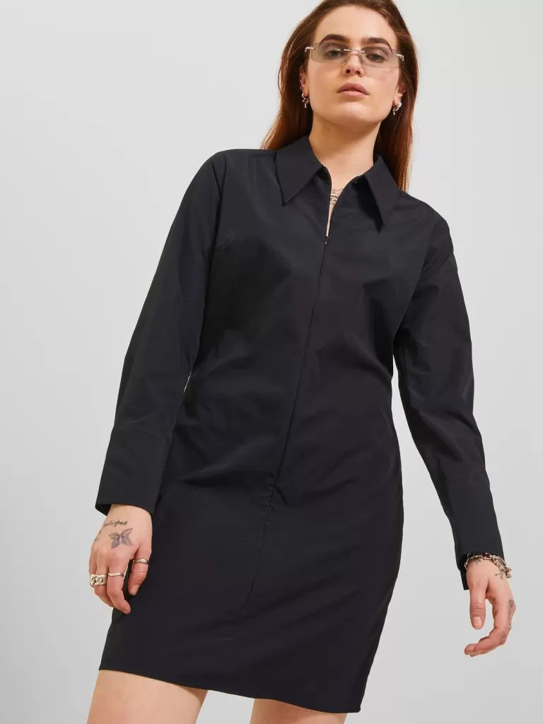 JACK & JONES Sukienki^JXZONYA Sukienka Czarny
