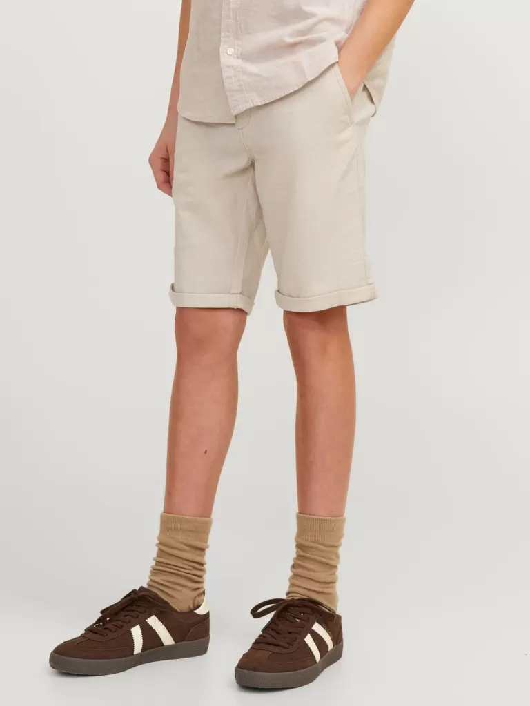 JACK & JONES Krótkie Spodenki | Wyprzedaż^Krój regularny Krótkie spodenki o kroju regular fit Junior Beżowy