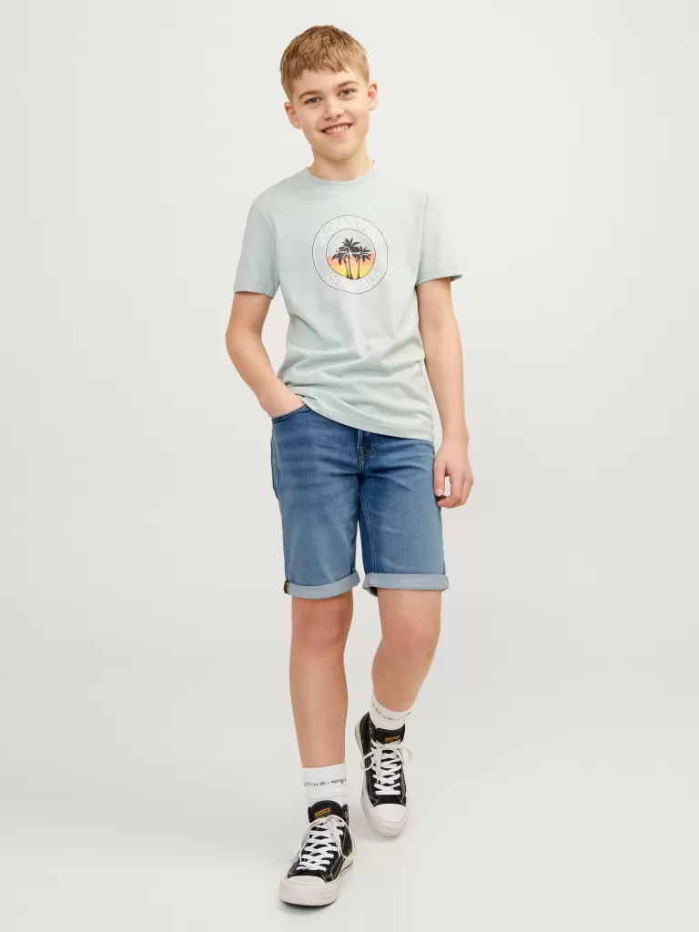 JACK & JONES Krótkie Spodenki | Wyprzedaż^Krój regularny Krótkie spodenki o kroju regular fit Junior Niebieski