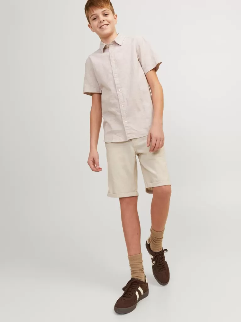 JACK & JONES Krótkie Spodenki | Wyprzedaż^Krój regularny Krótkie spodenki o kroju regular fit Junior Beżowy