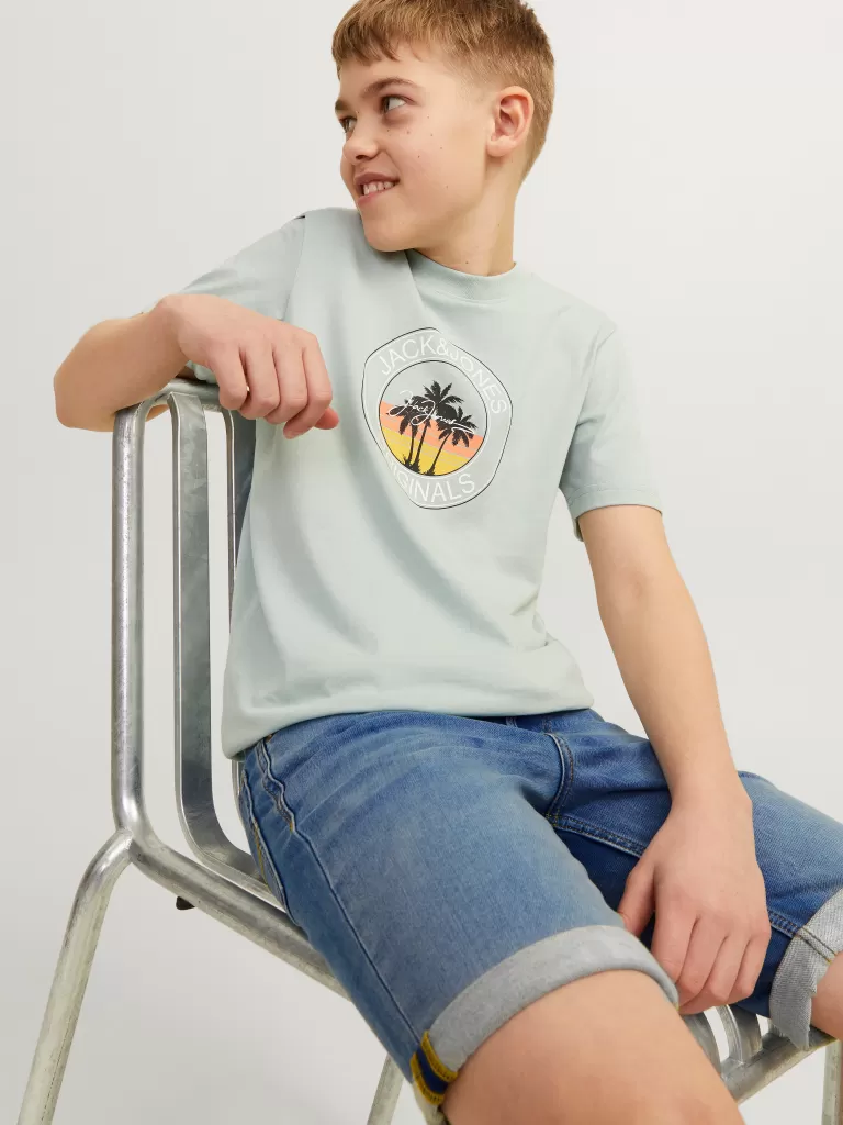 JACK & JONES Krótkie Spodenki | Wyprzedaż^Krój regularny Krótkie spodenki o kroju regular fit Junior Niebieski