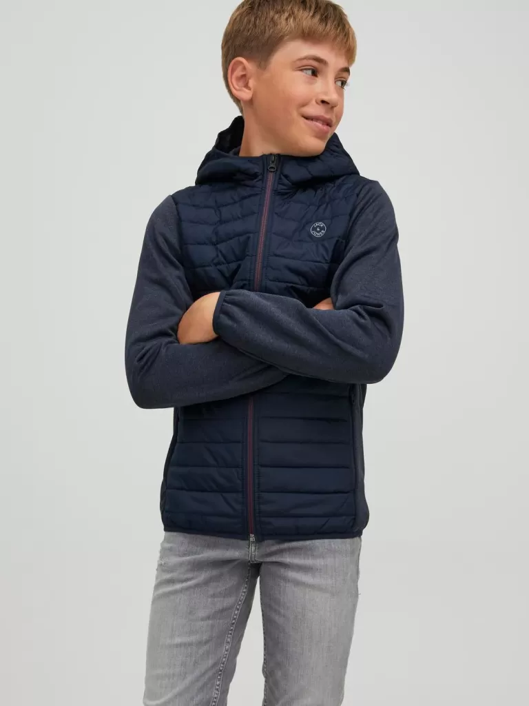 JACK & JONES Bestsellery | Kurtki^Kurtka hybrydowa Junior Niebieski