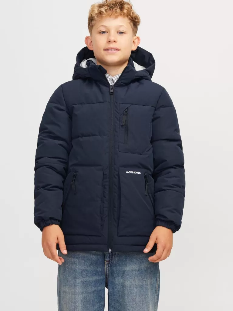 JACK & JONES Bestsellery | Kurtki^Kurtka puchowa Junior Niebieski