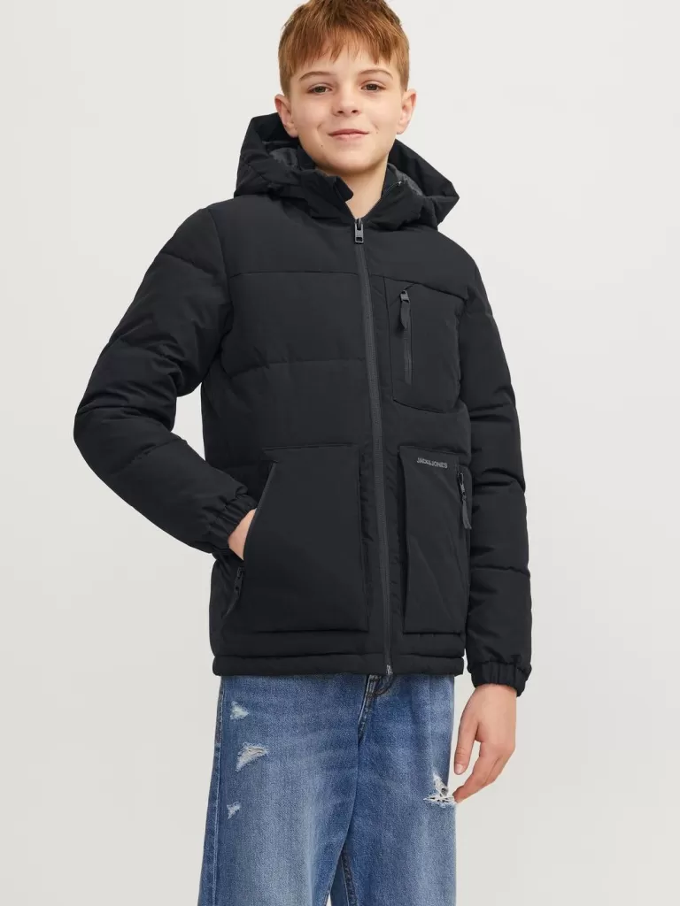 JACK & JONES Bestsellery | Kurtki^Kurtka puchowa Junior Czarny