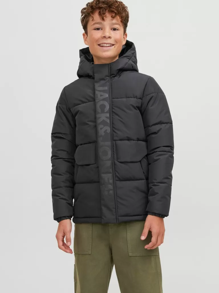 JACK & JONES Bestsellery | Kurtki^Kurtka puchowa Junior Czarny