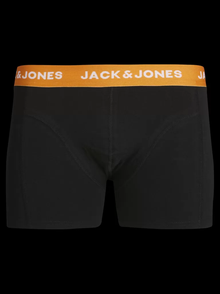 JACK & JONES Akcesoria^3-pak Bokserki Junior Czarny