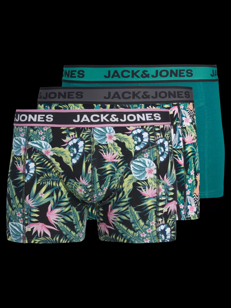 JACK & JONES Akcesoria^3-pak Bokserki Junior Czarny