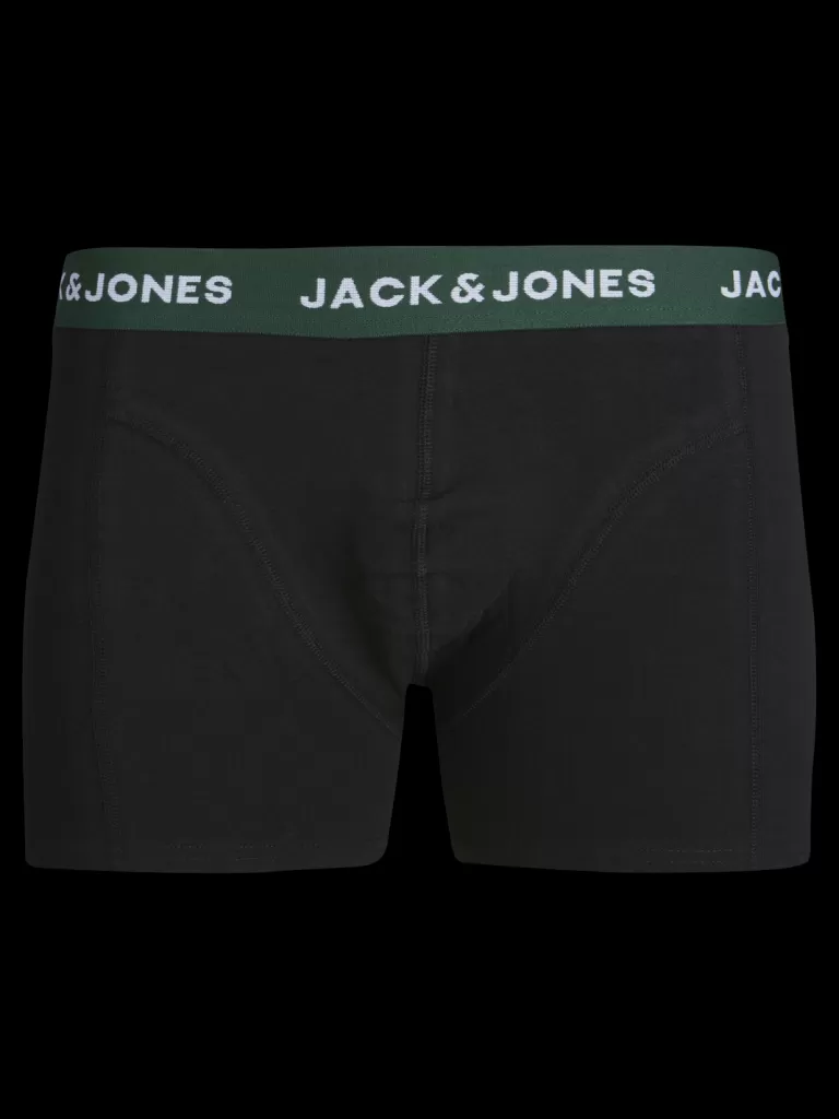 JACK & JONES Akcesoria^3-pak Bokserki Junior Czarny