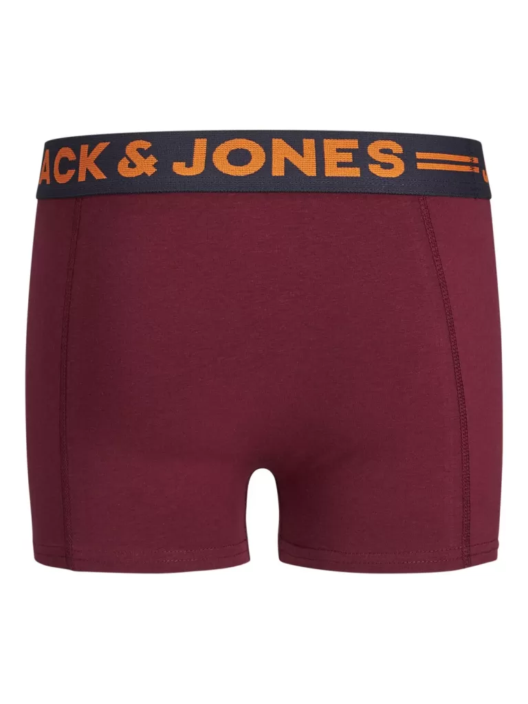 JACK & JONES Akcesoria^3-pak Bokserki Junior Czerwony