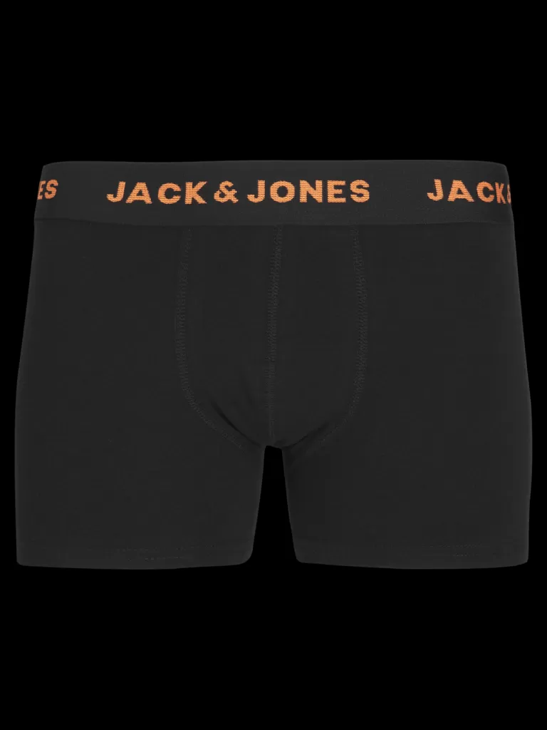 JACK & JONES Akcesoria^7-pak Bokserki Junior Czarny